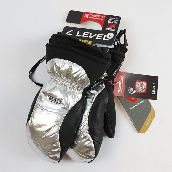 Level Women's Flame Mittens Winter Skiing Snowboarding - Size Small - NWT - Picture 1 of 6
